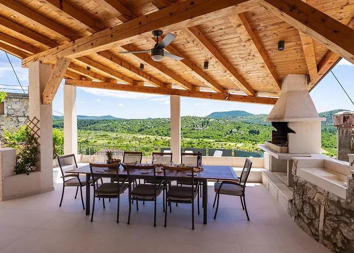 Private Pool - Meditteranean Peace Semesterbostad Slano