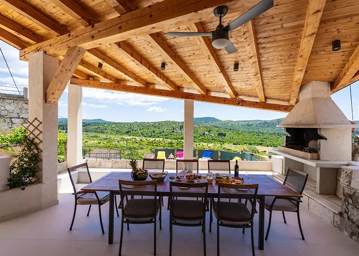 Semesterbostad Private Pool - Meditteranean Peace Slano