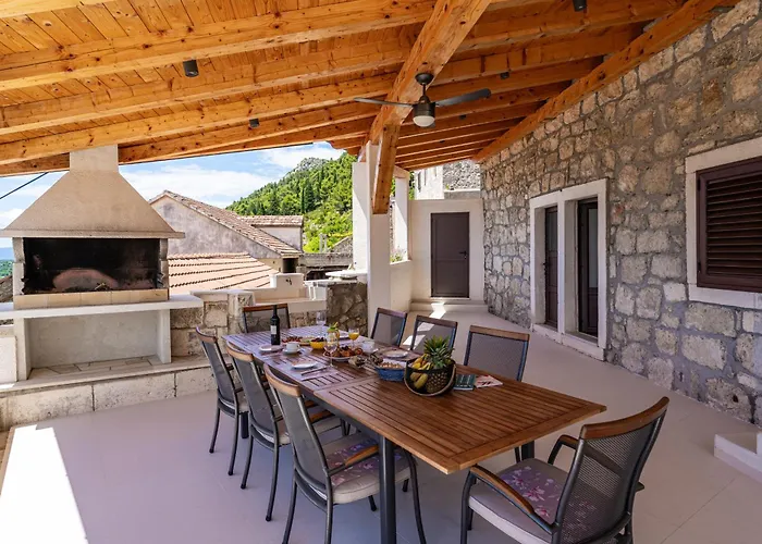 Semesterbostad Private Pool - Meditteranean Peace Slano